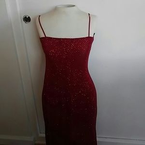 Evening Dress Dark Red